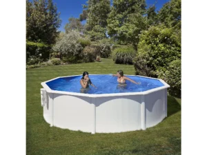 Gre Fidji Bazen, Okrugli, Montažni, 4.6x1.2m, Beli