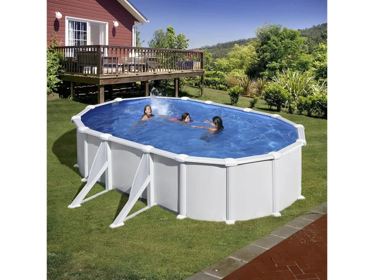 Gre Fidji Bazen, Ovalni, 5x3x1.2m, Beli